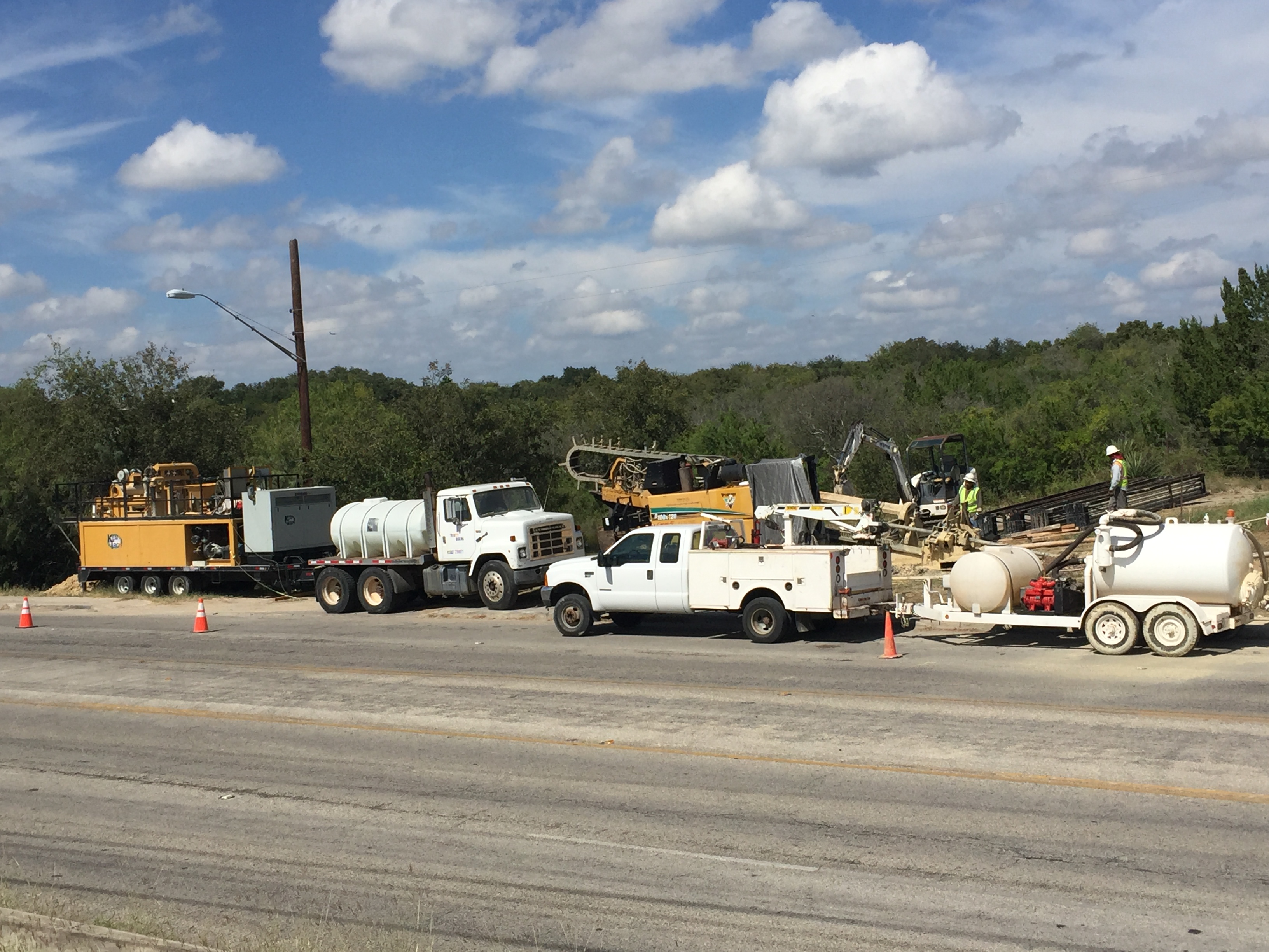 Boring Contractors Project Gallery | Directional Boring Natural Gas Distribution Line Right of Way 